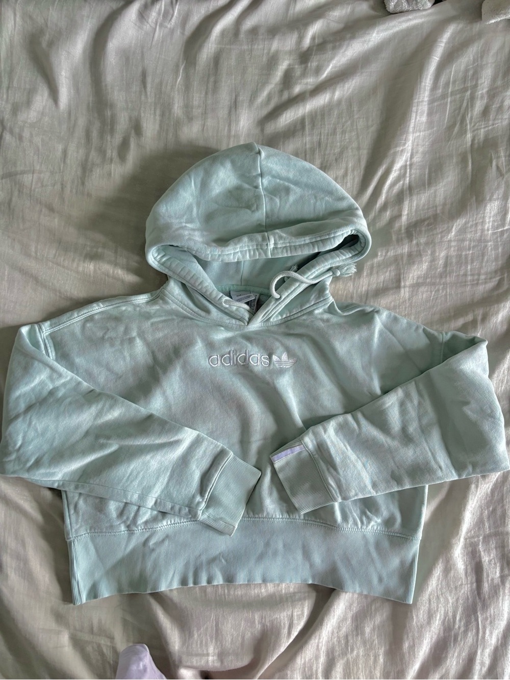 Adidas Women's Mint Hoodie Sweatshirt